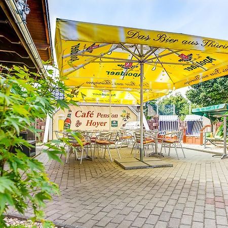 Cafe Hoyer Pension Und Appartements Rödigsdorf Exteriér fotografie