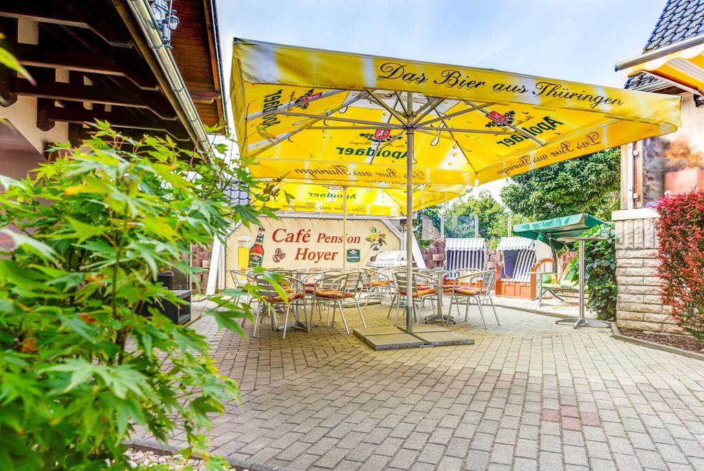 Cafe Hoyer Pension Und Appartements Rödigsdorf Exteriér fotografie