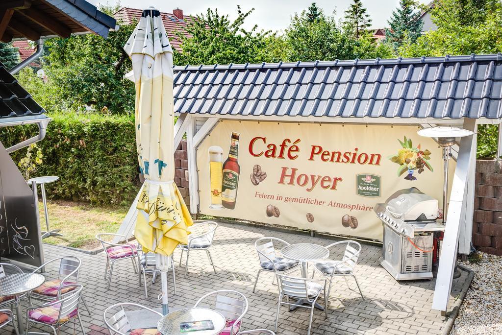 Cafe Hoyer Pension Und Appartements Rödigsdorf Exteriér fotografie